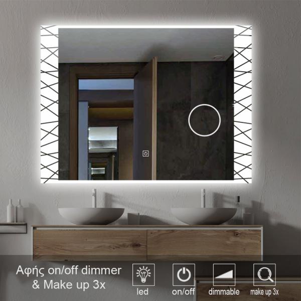 2 Touch Make Up Mirror Led 1010t