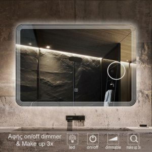2 Touch Make Up Mirror Led 3002sg 300x300