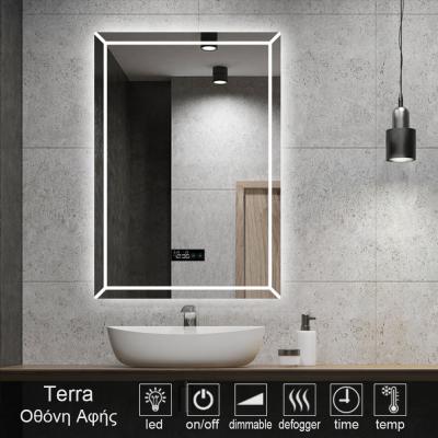 6 Terra Antifog Mirror Led 1004t