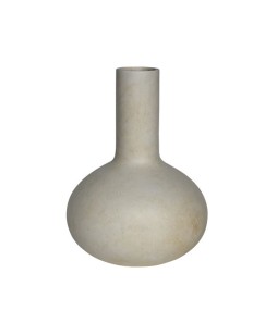 Elegant medium sized cement type vase