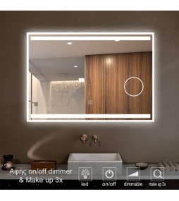 LP double light smart mirror